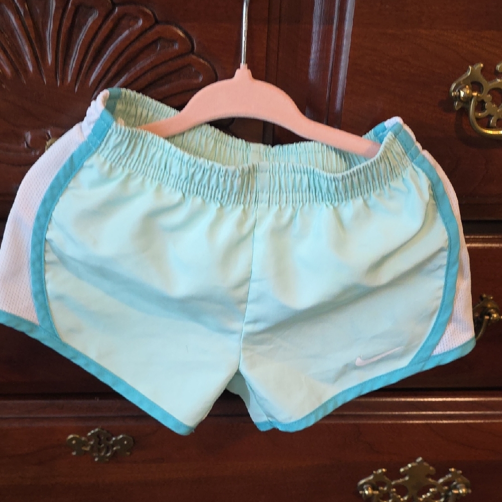 Nike 3T Aqua Blue Athletic Shorts